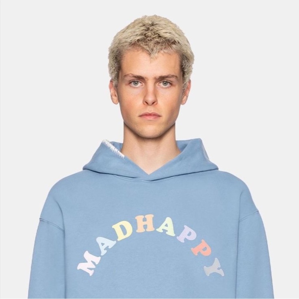 Madhappy pastel rainbow‎ Hoodie S NWOT